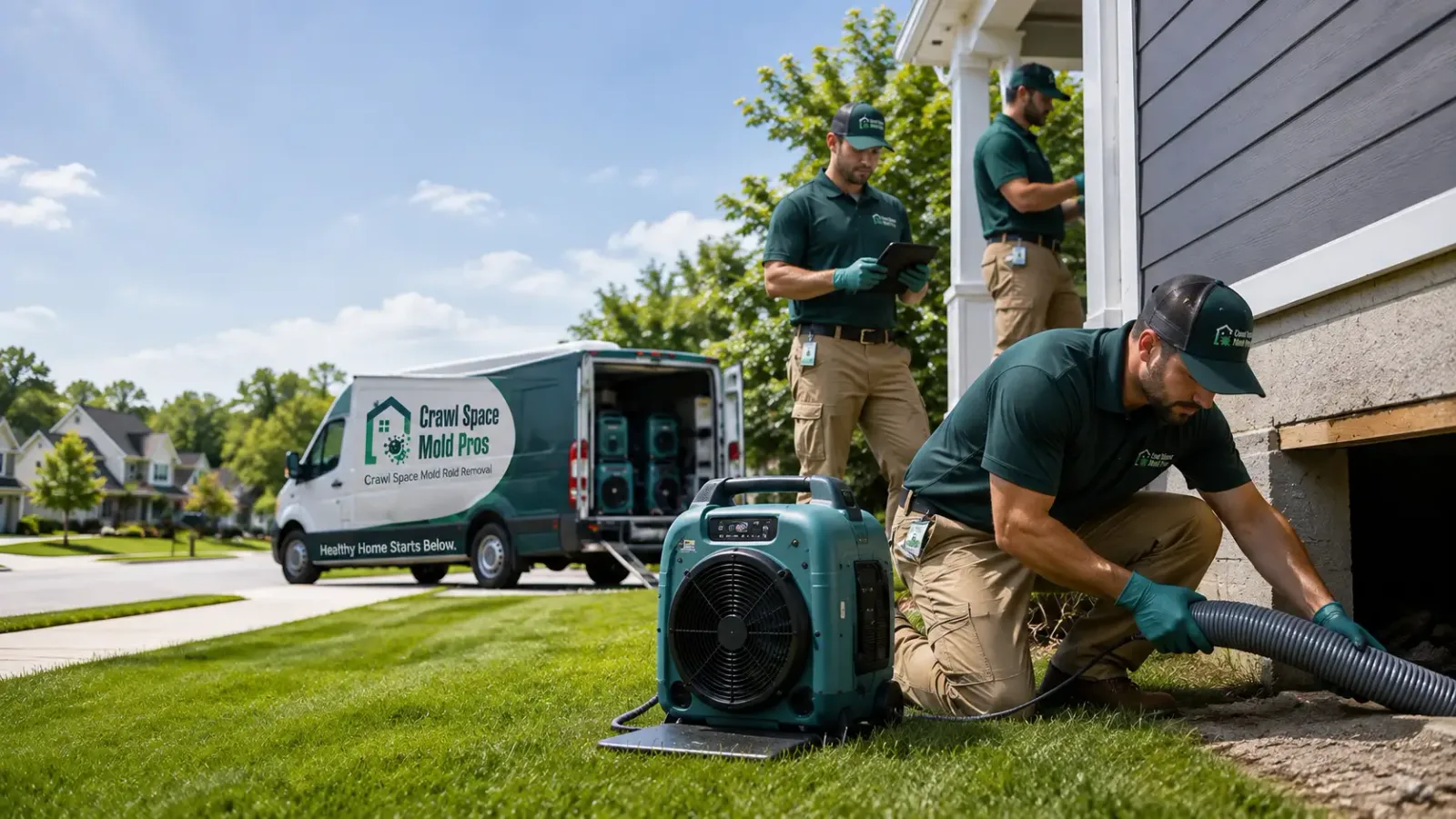 Crawl Space Mold Removal in Highland Park, NJ
